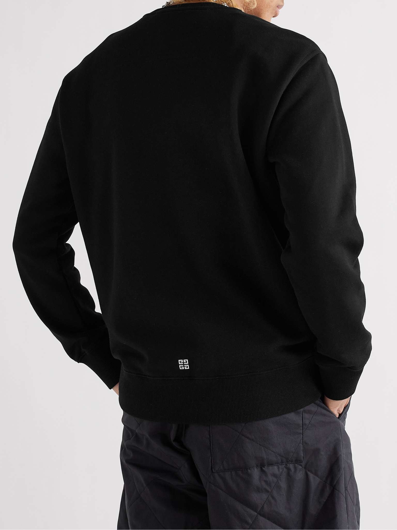 Logo-Print Cotton-Jersey Sweatshirt - 4