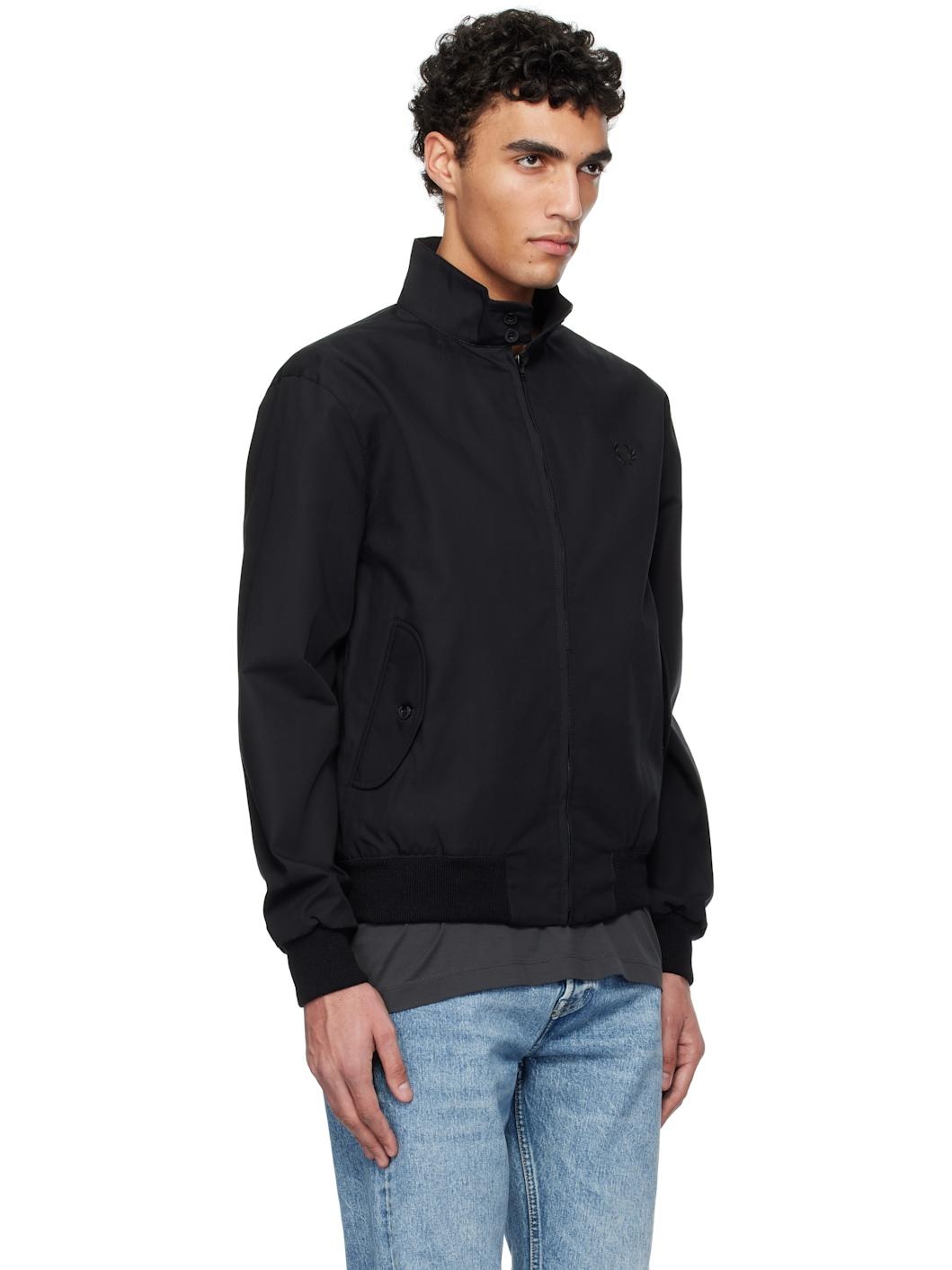 Black Harrington Jacket - 2