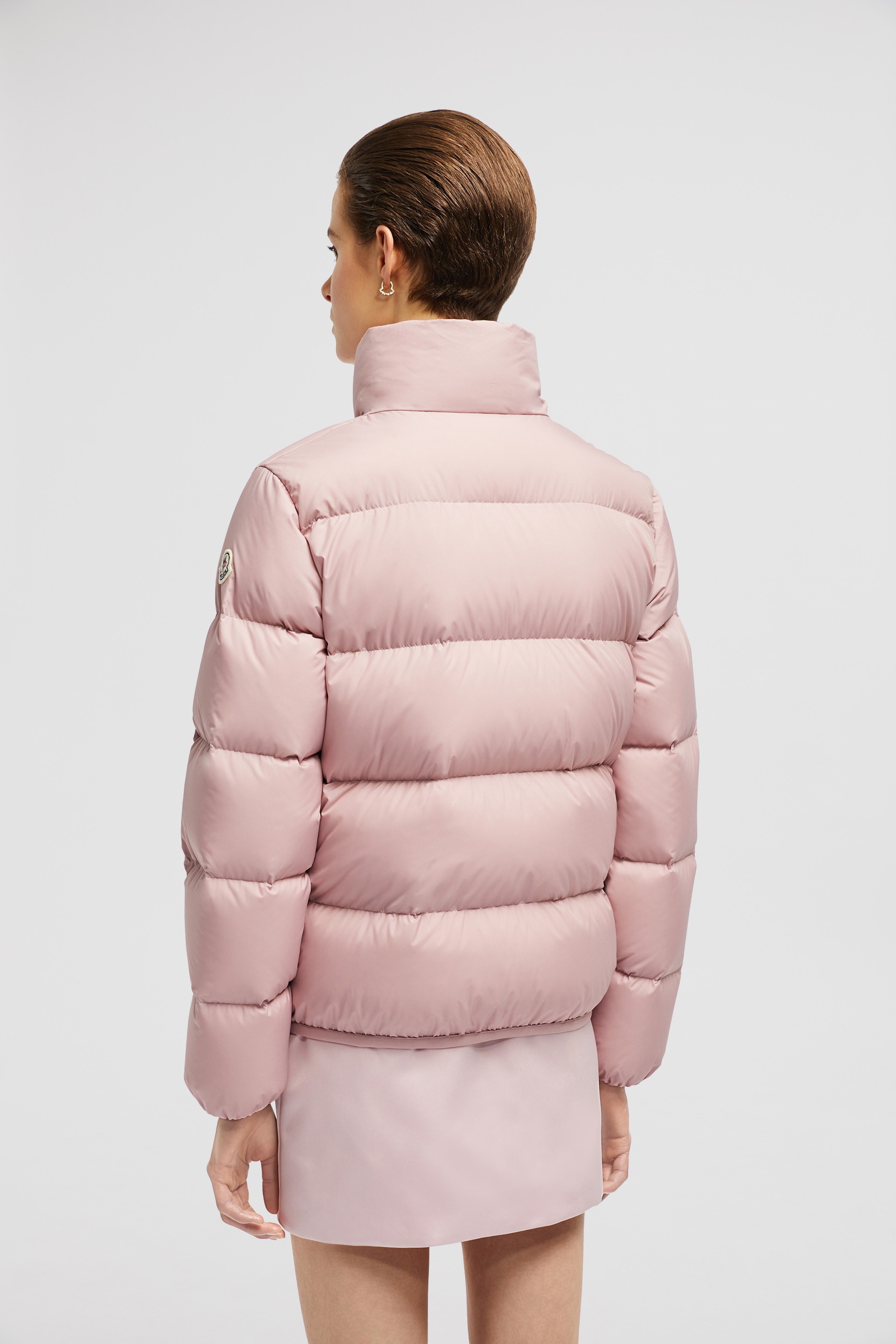 Moncler Abbadia Short Down Jacket | REVERSIBLE