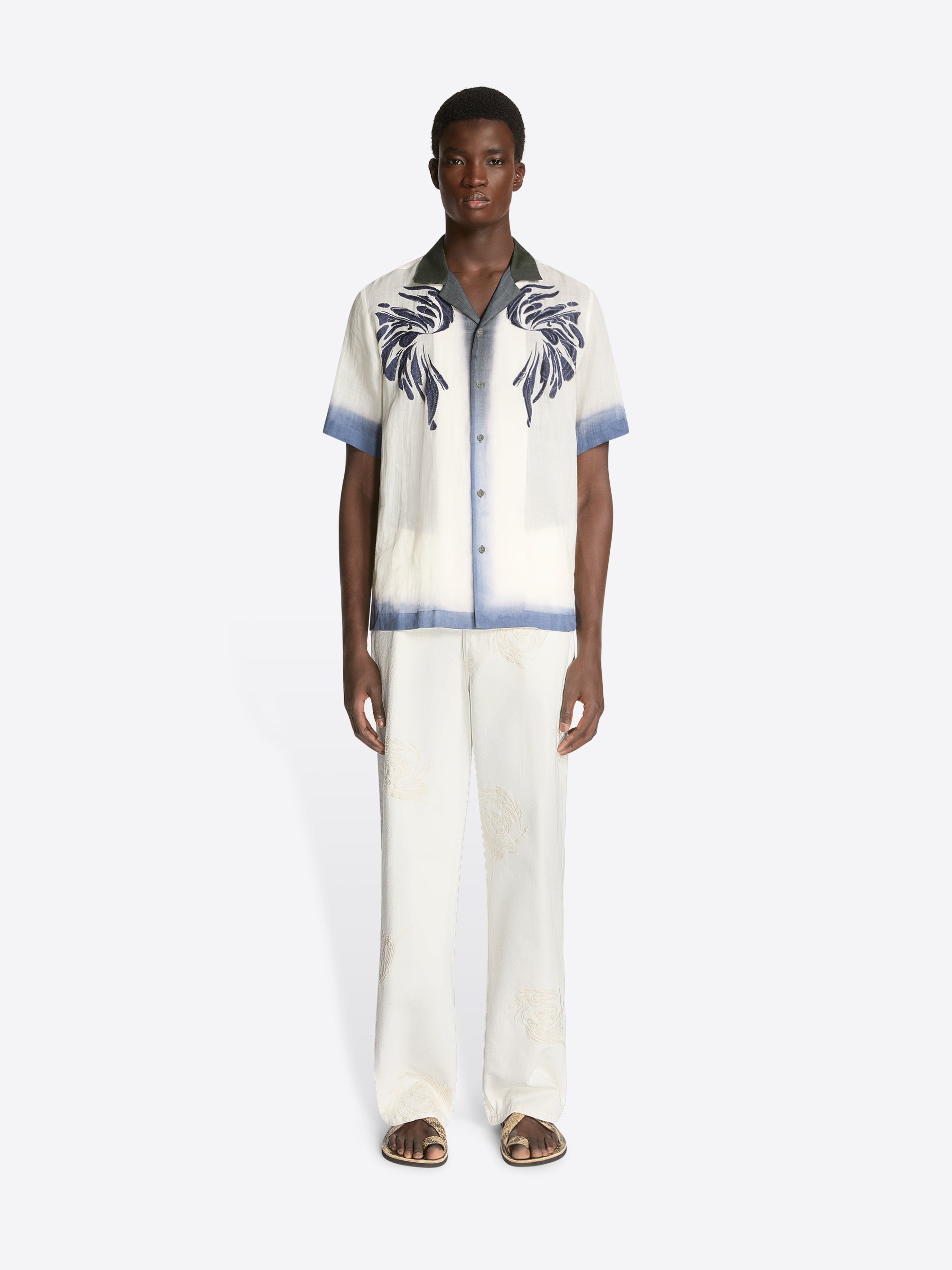 EMBROIDERED JEANS - 2