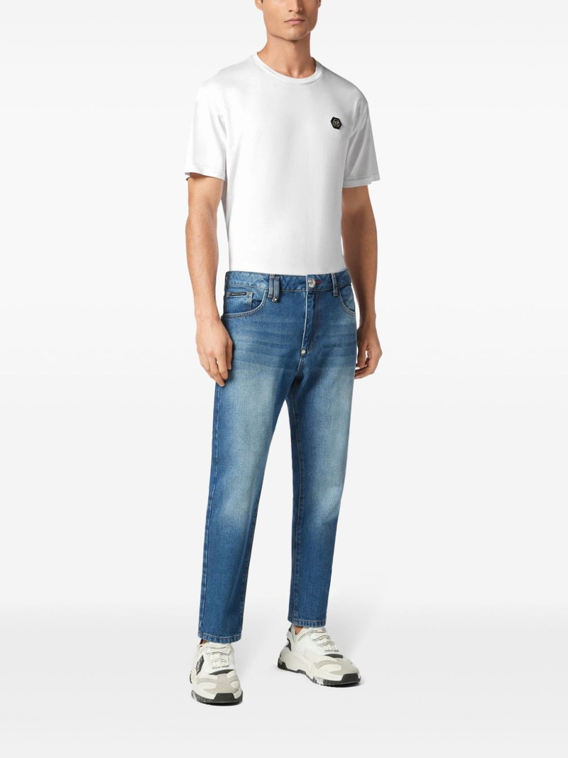PHILIPP PLEIN Detroit tapered-leg jeans outlook