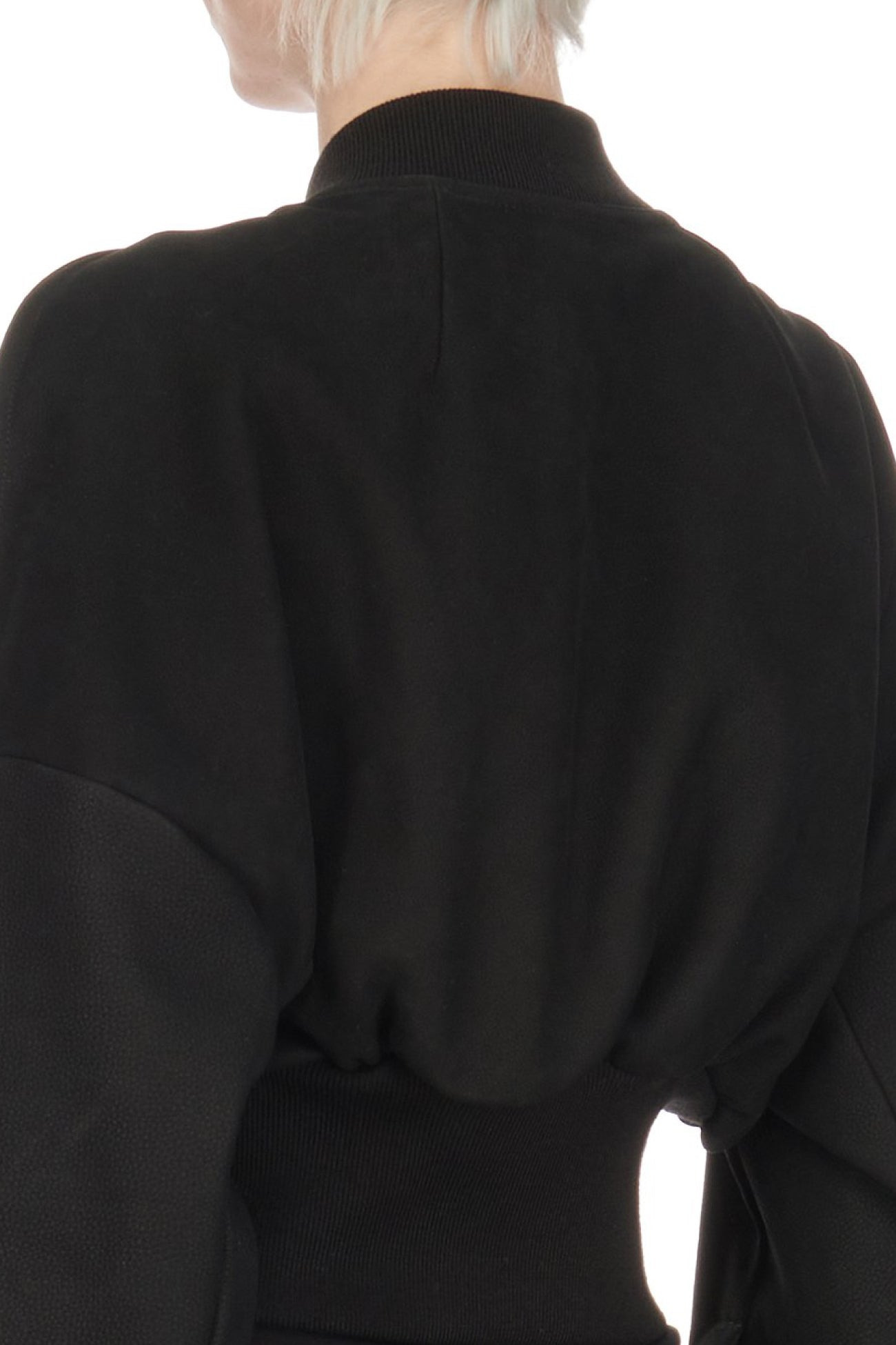 COLLAGE BOMBER / BLK - 4