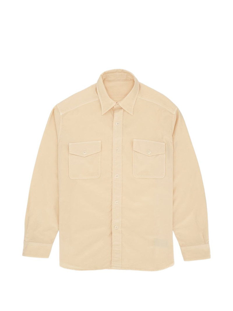 Cpo twill chest-pocket shirt 1