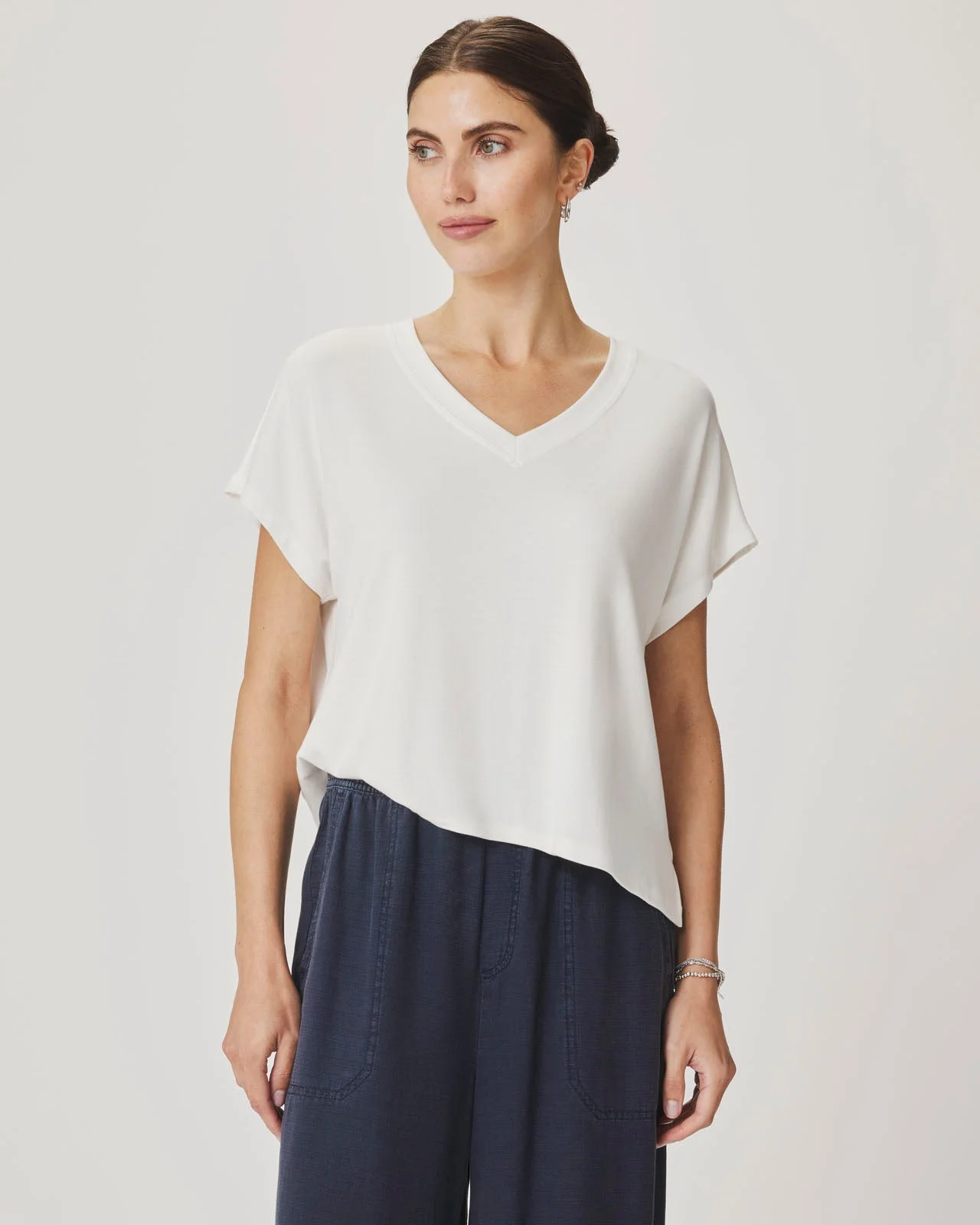 Amaya V-Neck Tee - 1