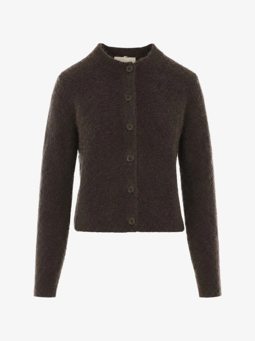 Azalea brushed cashmere cardigan - 1