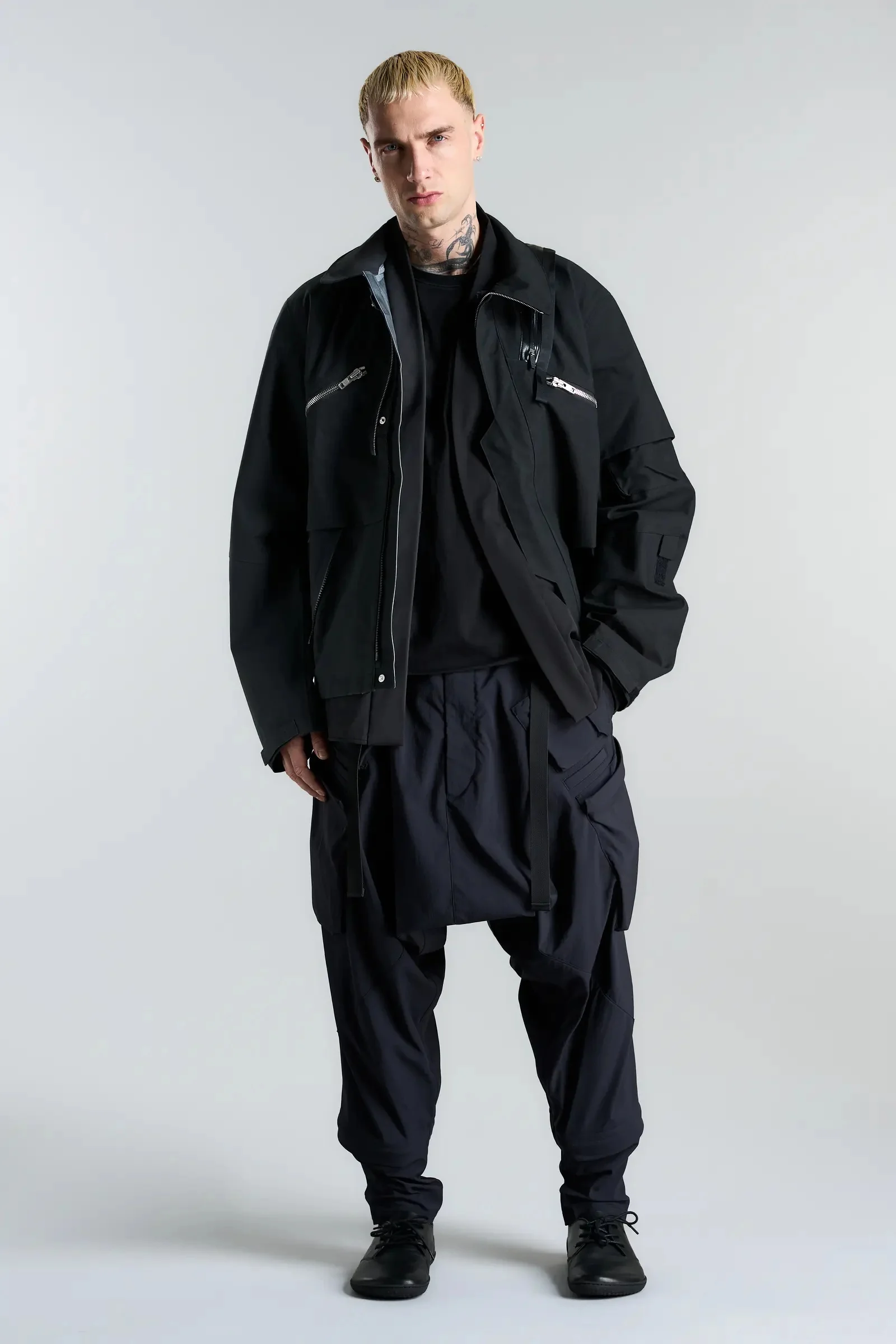 ACRONYM J72-DS schoeller® Dryskin™ Modular Liner Jacket Black