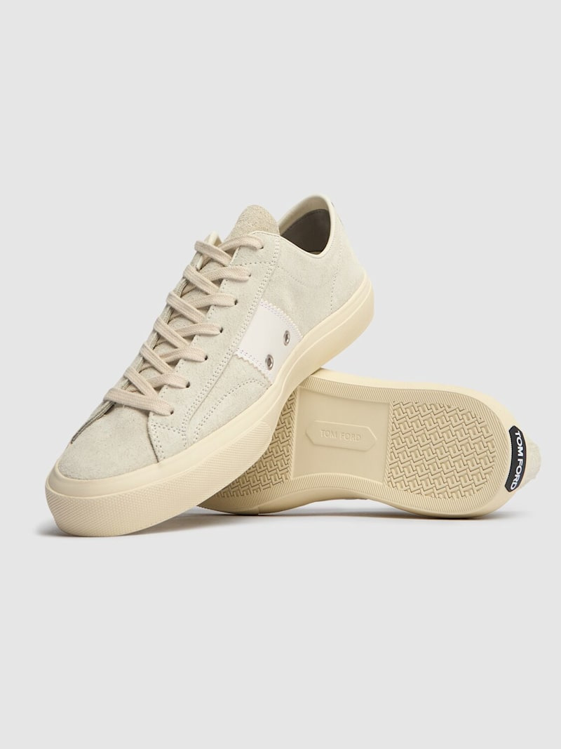 Cambridge suede low sneakers - 4