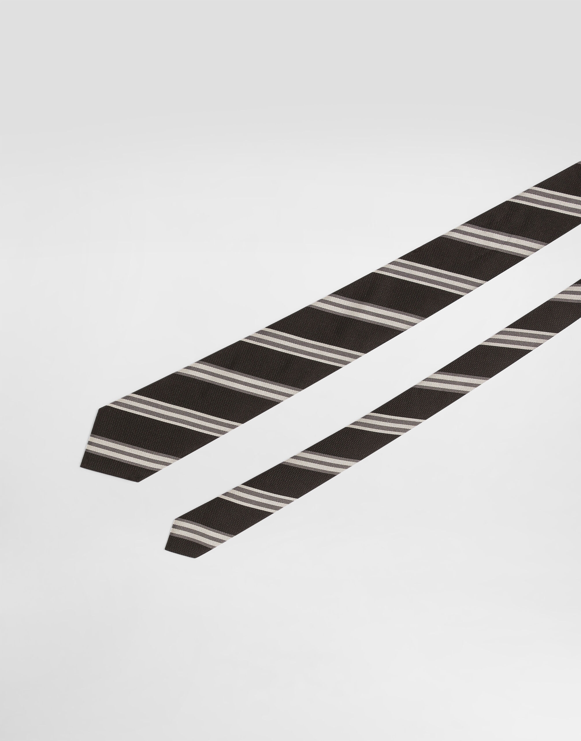 Striped jacquard tie - 3