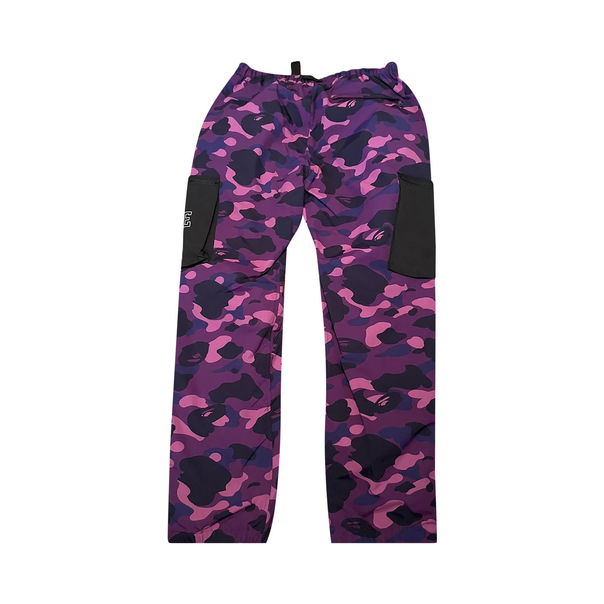 A BATHING APE BAPE Color Camo Military Pants Purple REVERSIBLE