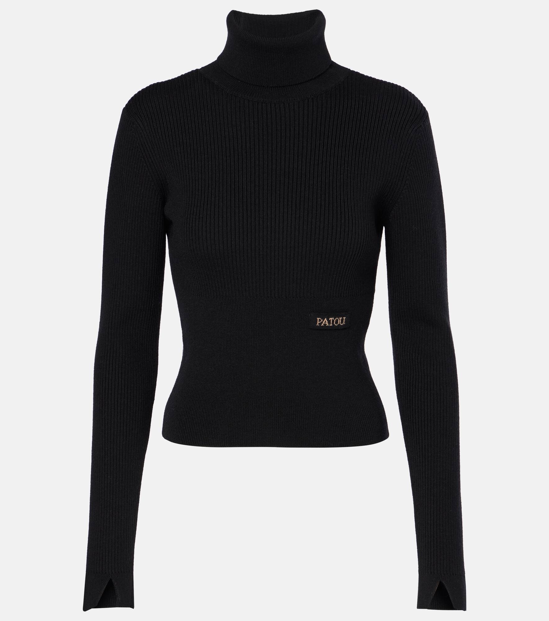 Logo turtleneck sweater - 1