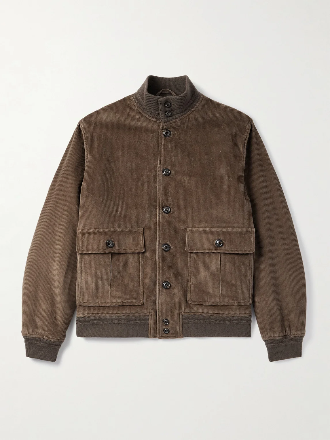 Valstarino Cotton-Blend Corduroy Padded Jacket - 1
