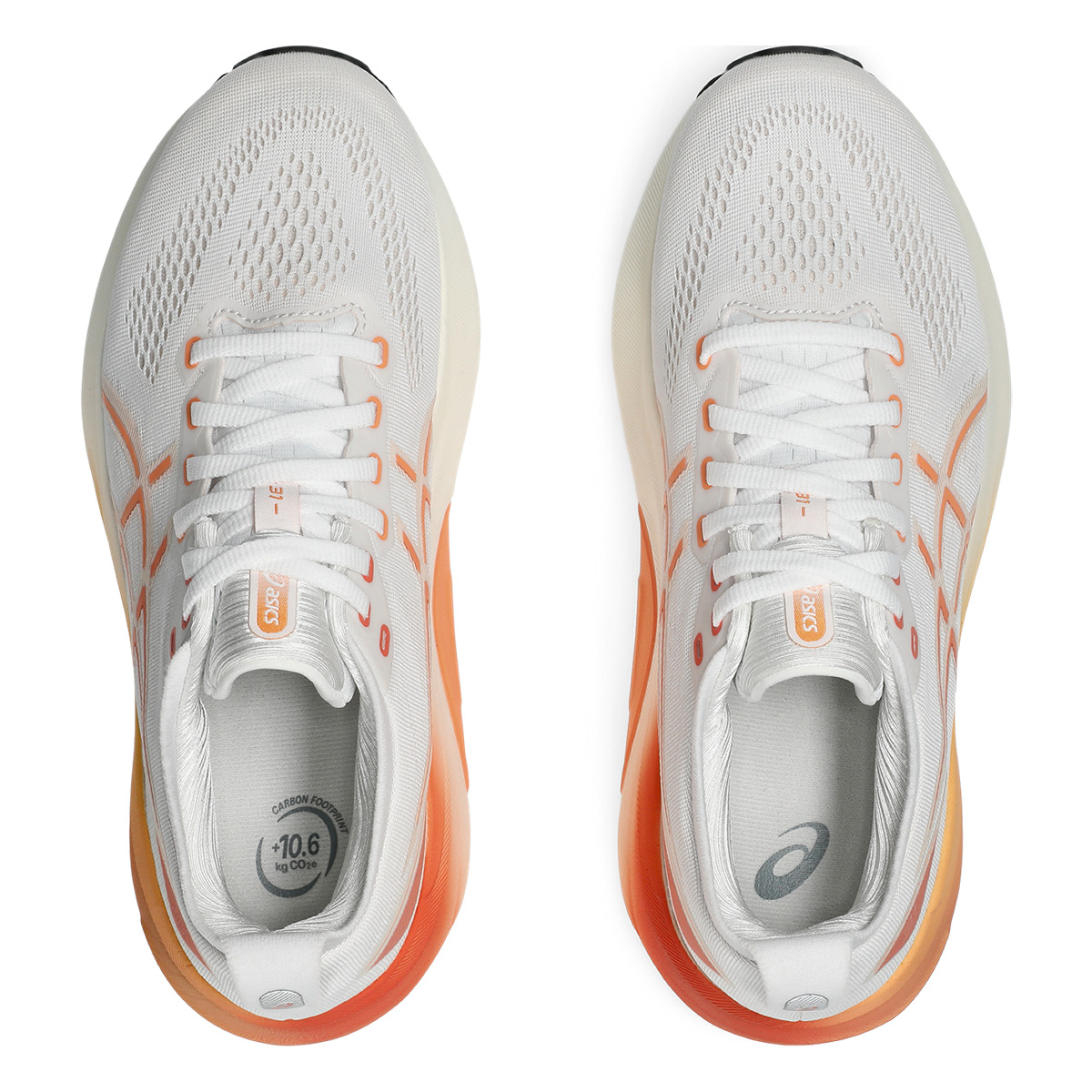 Asics Gel Kayano 31 - White - Faded Orange - 3