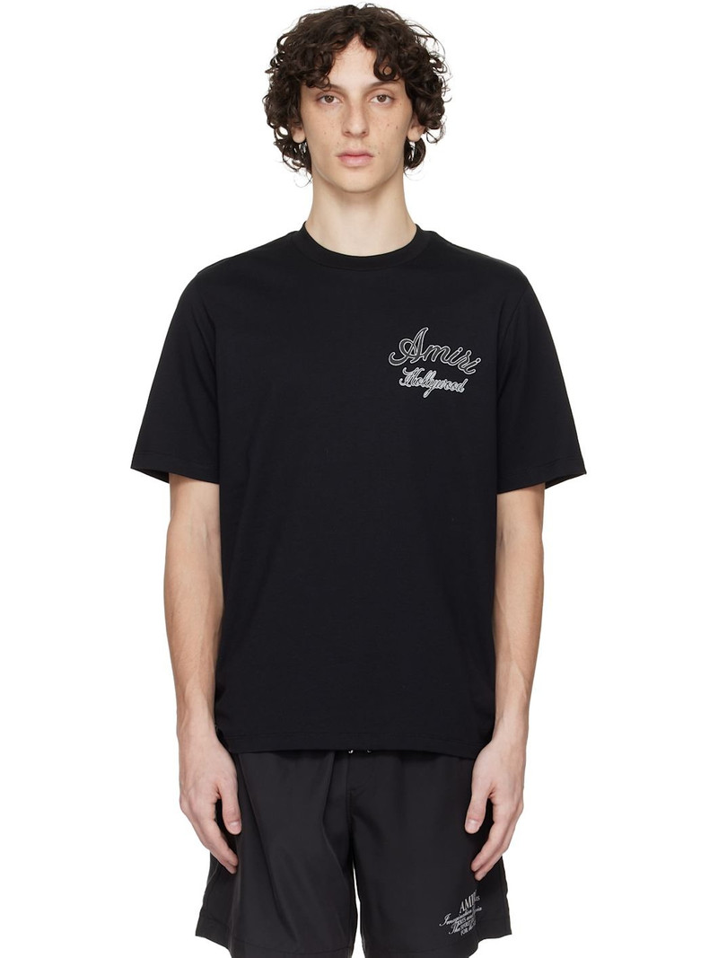 Black 'AMIRI Hollywood' T-shirt 1