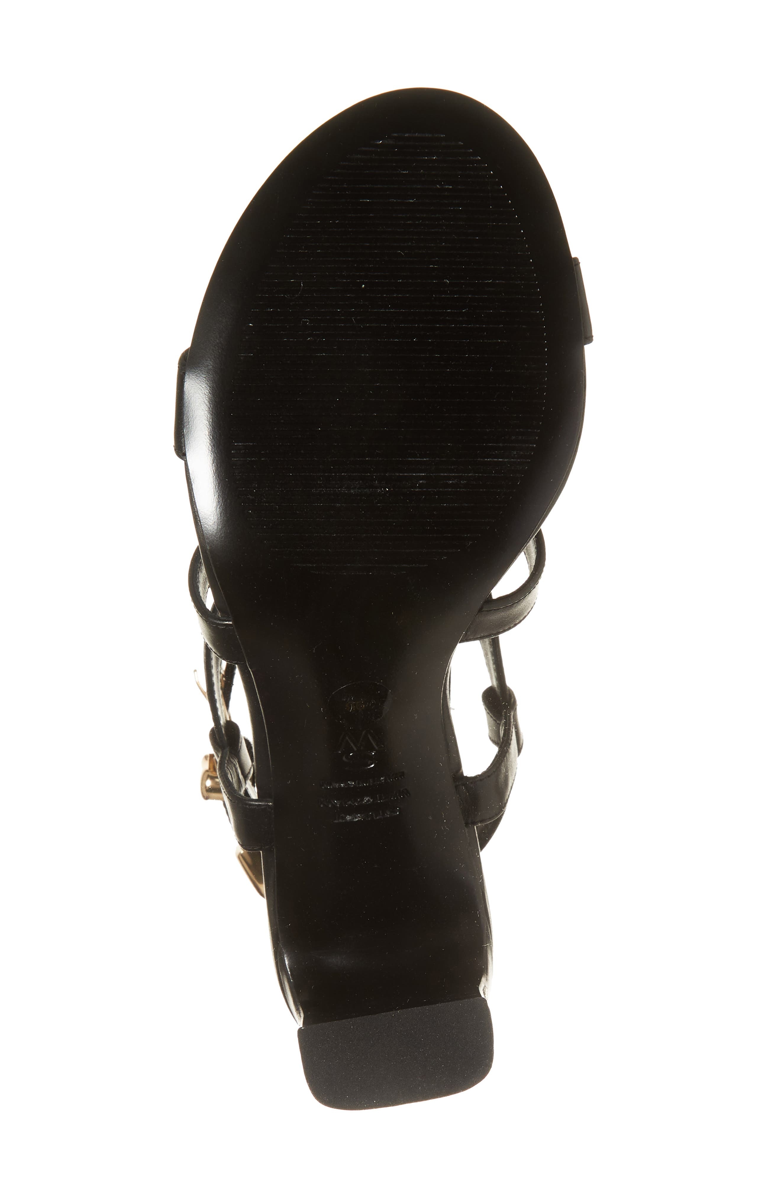 Stuart Weitzman Maven Block 85 Sandal in Black at Nordstrom - 6