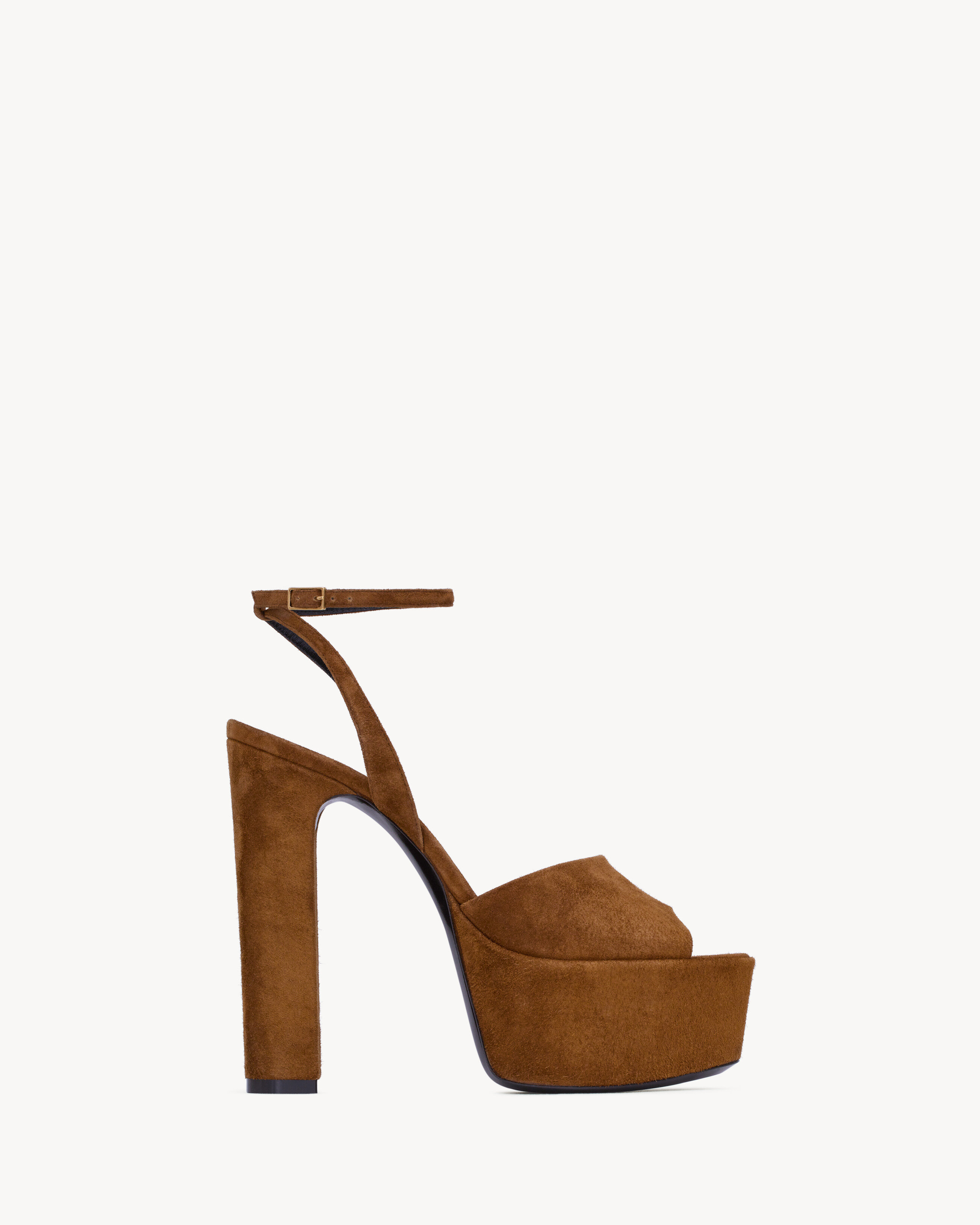 jodie platform sandals in suede - 1