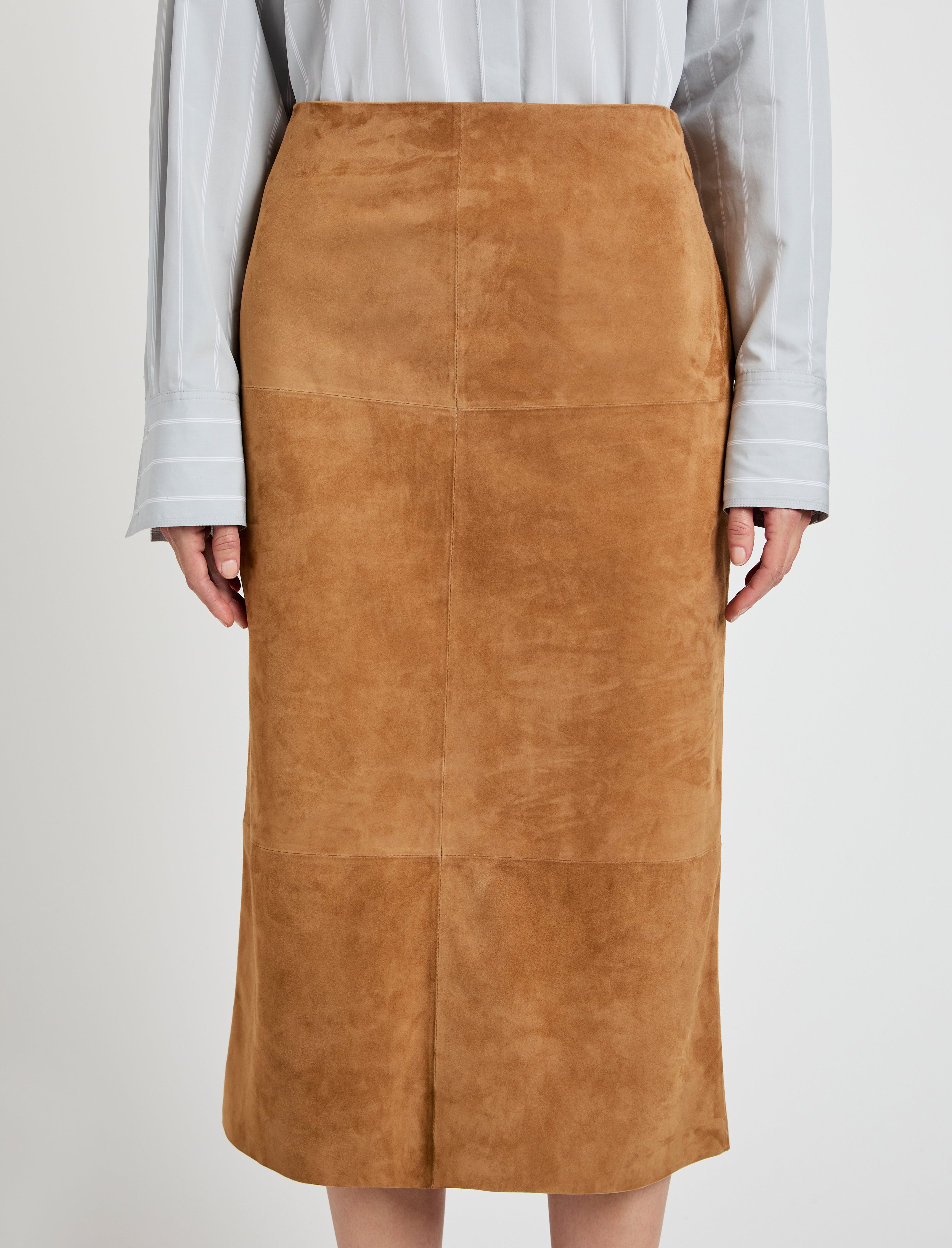 Nadia Skirt in Suede - 5