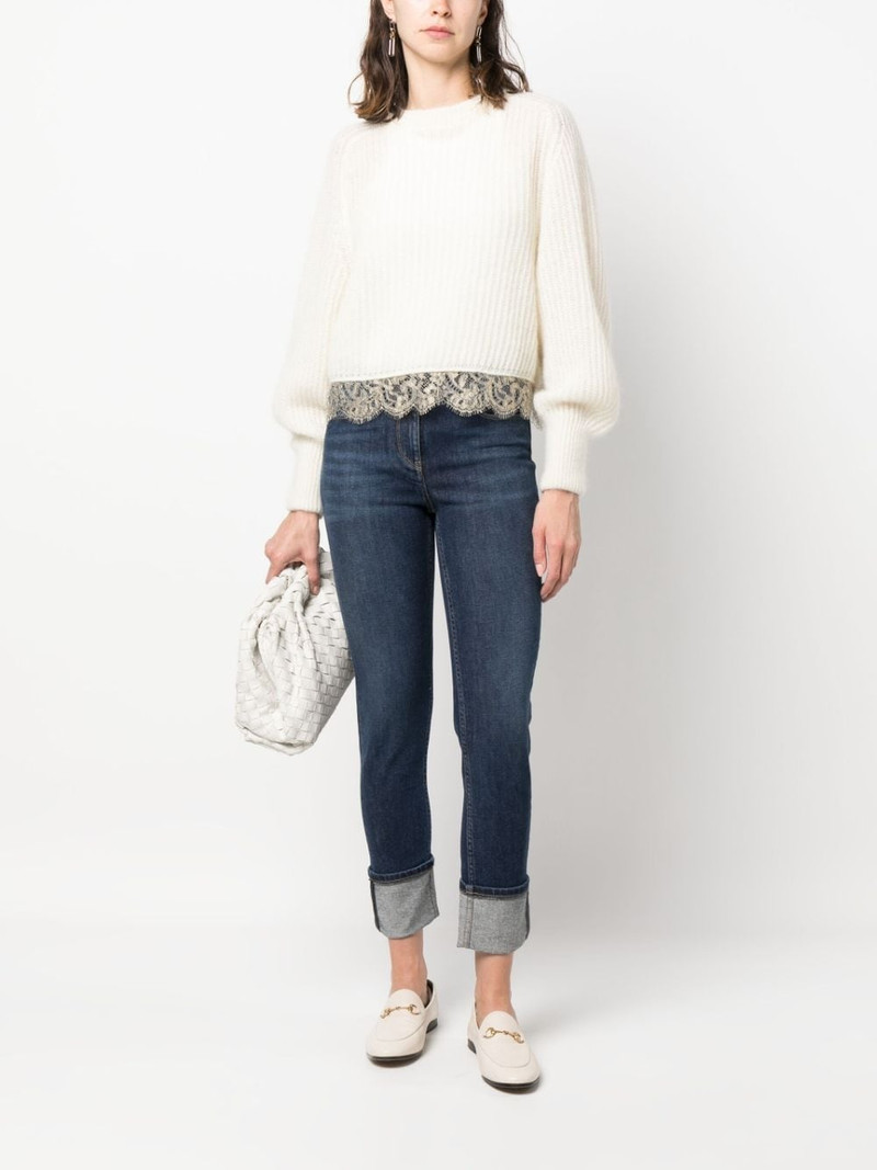 FABIANA FILIPPI mid-rise slim-cut jeans outlook