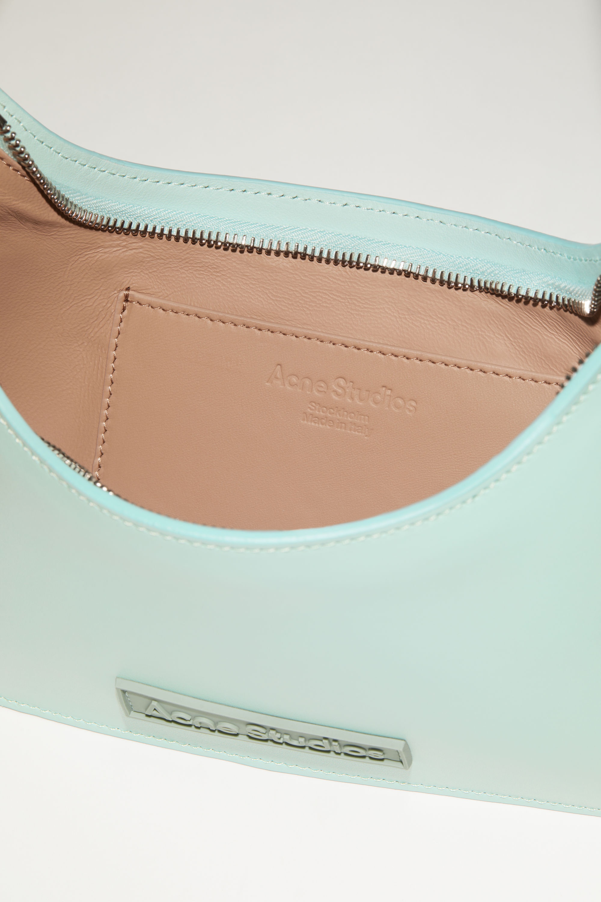 Platt mini shoulder bag - Light blue - 7