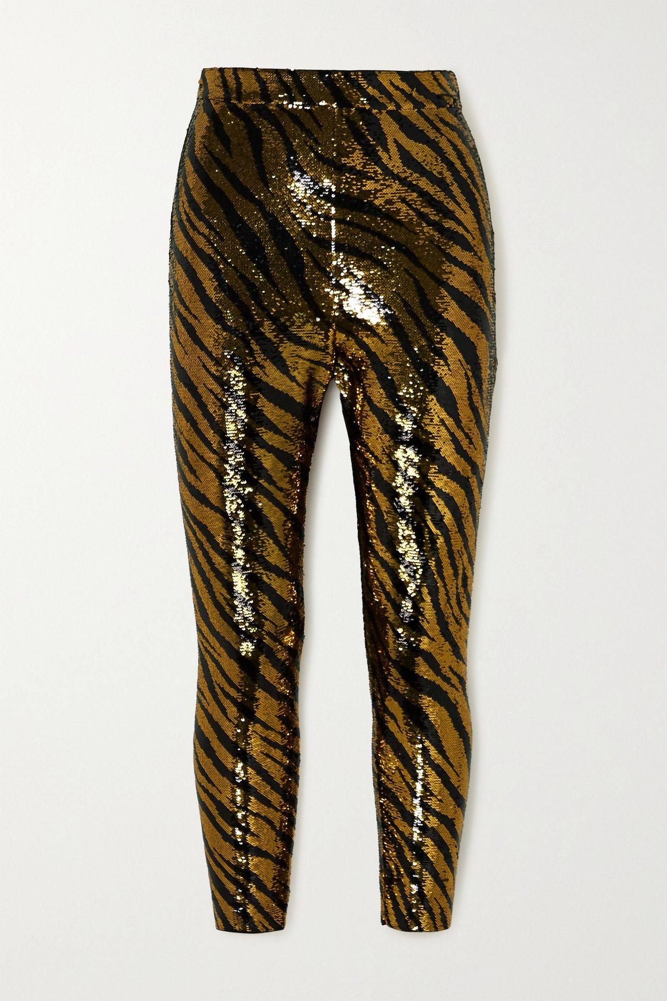 Sequined stretch-jersey leggings - 1