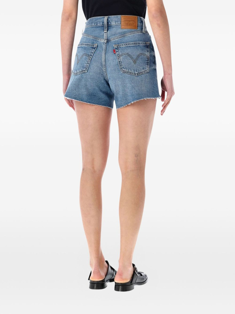 Levi's Ribcage frayed shorts outlook