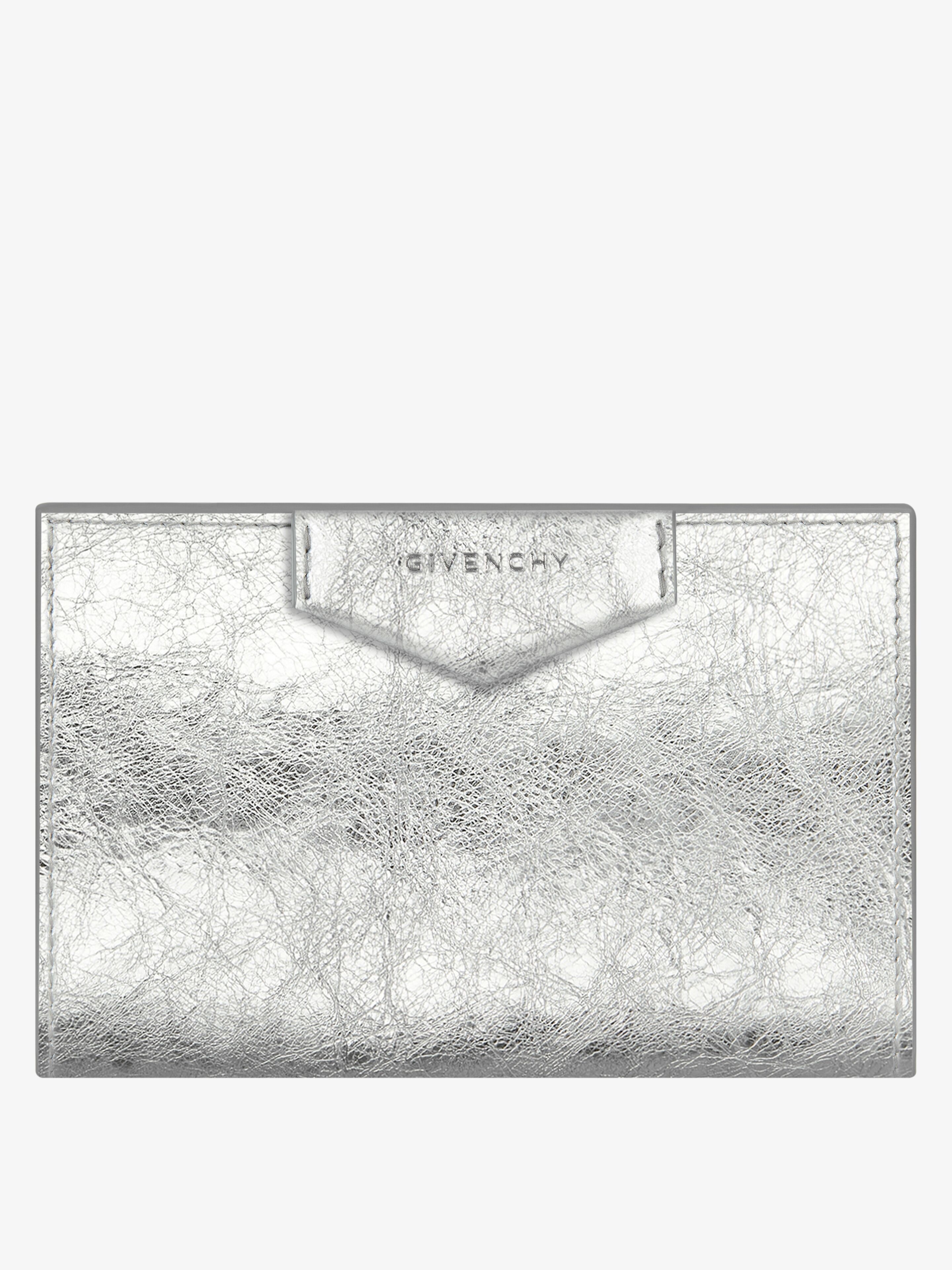 ANTIGONA BIFOLD WALLET IN LAMINATED LEATHER - 5