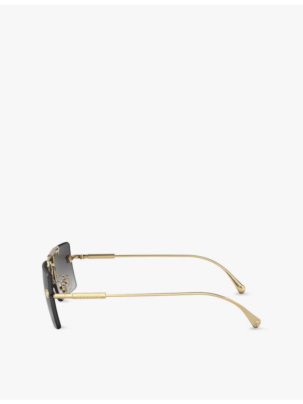 VE2245 Rectangular-Frame Metal Sunglasses - 3