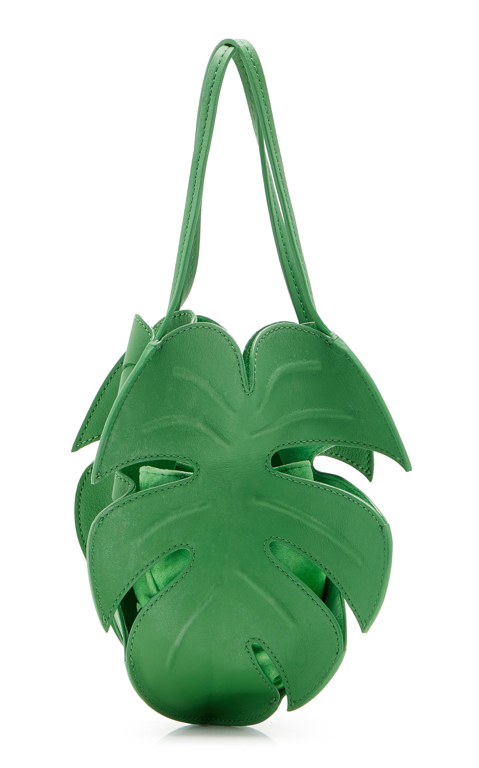 Palm Leather Bag green - 4