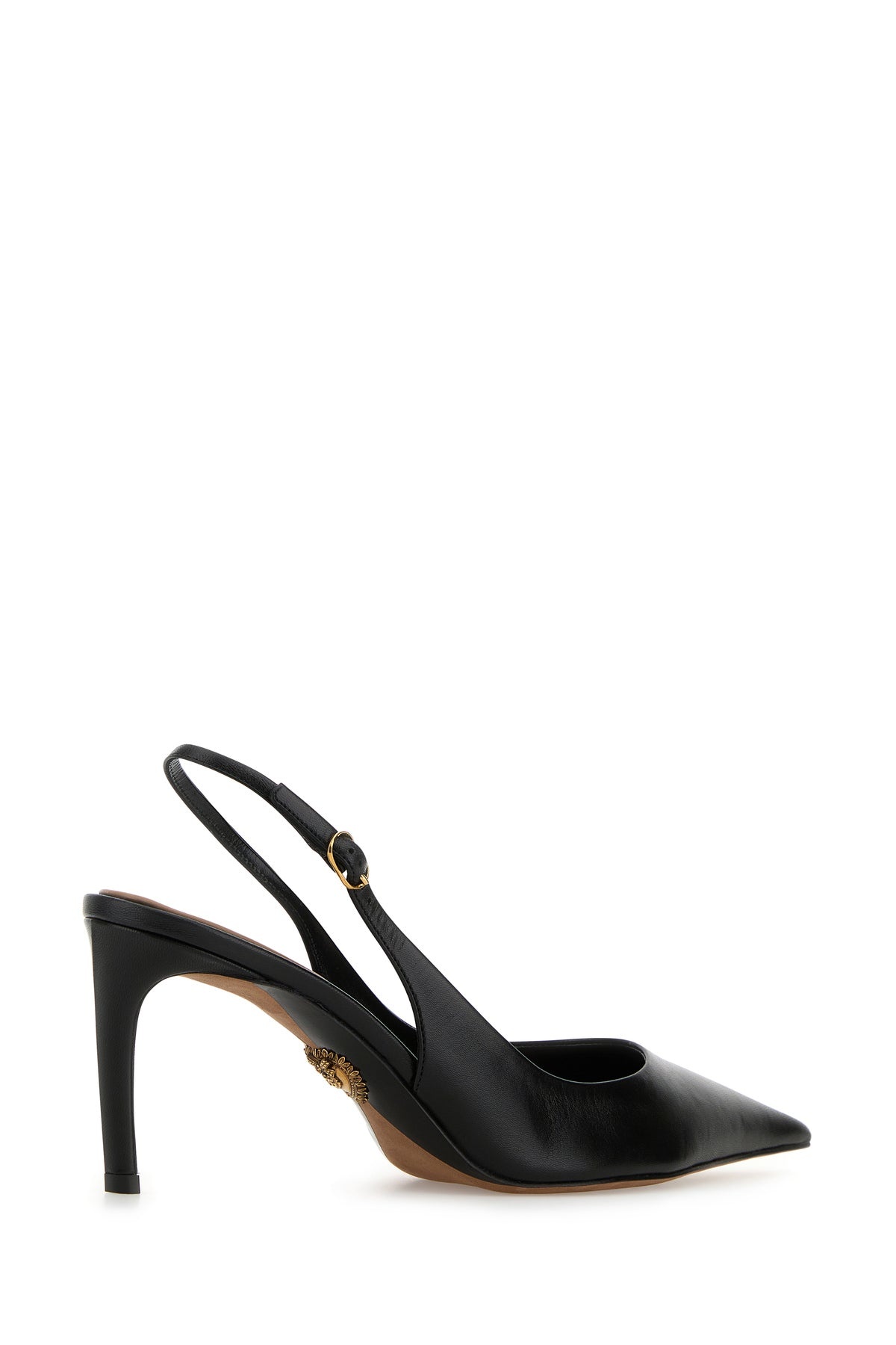 Black leather Devotion 75 pumps - 3