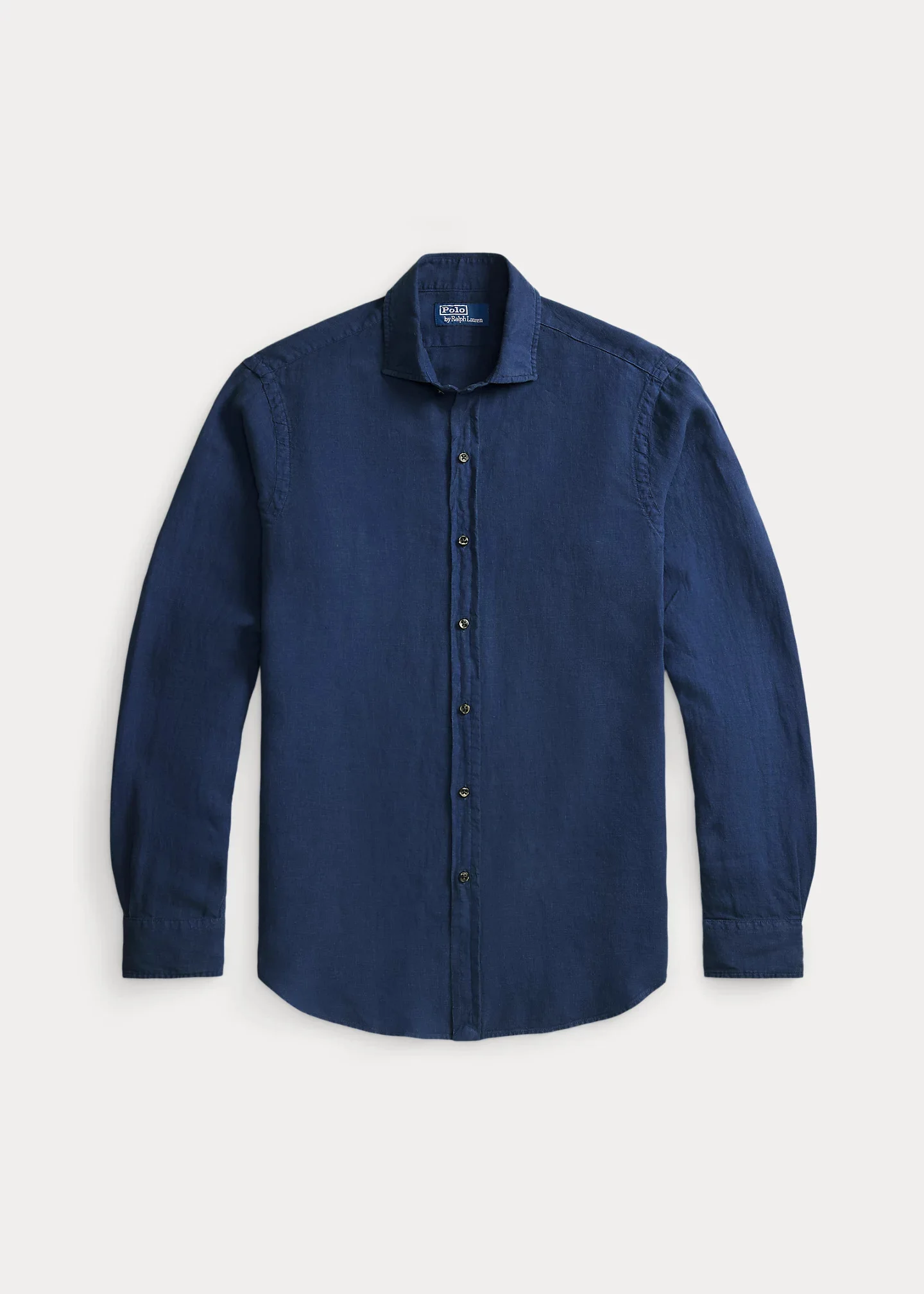 Classic Fit Slub Linen Shirt - 1