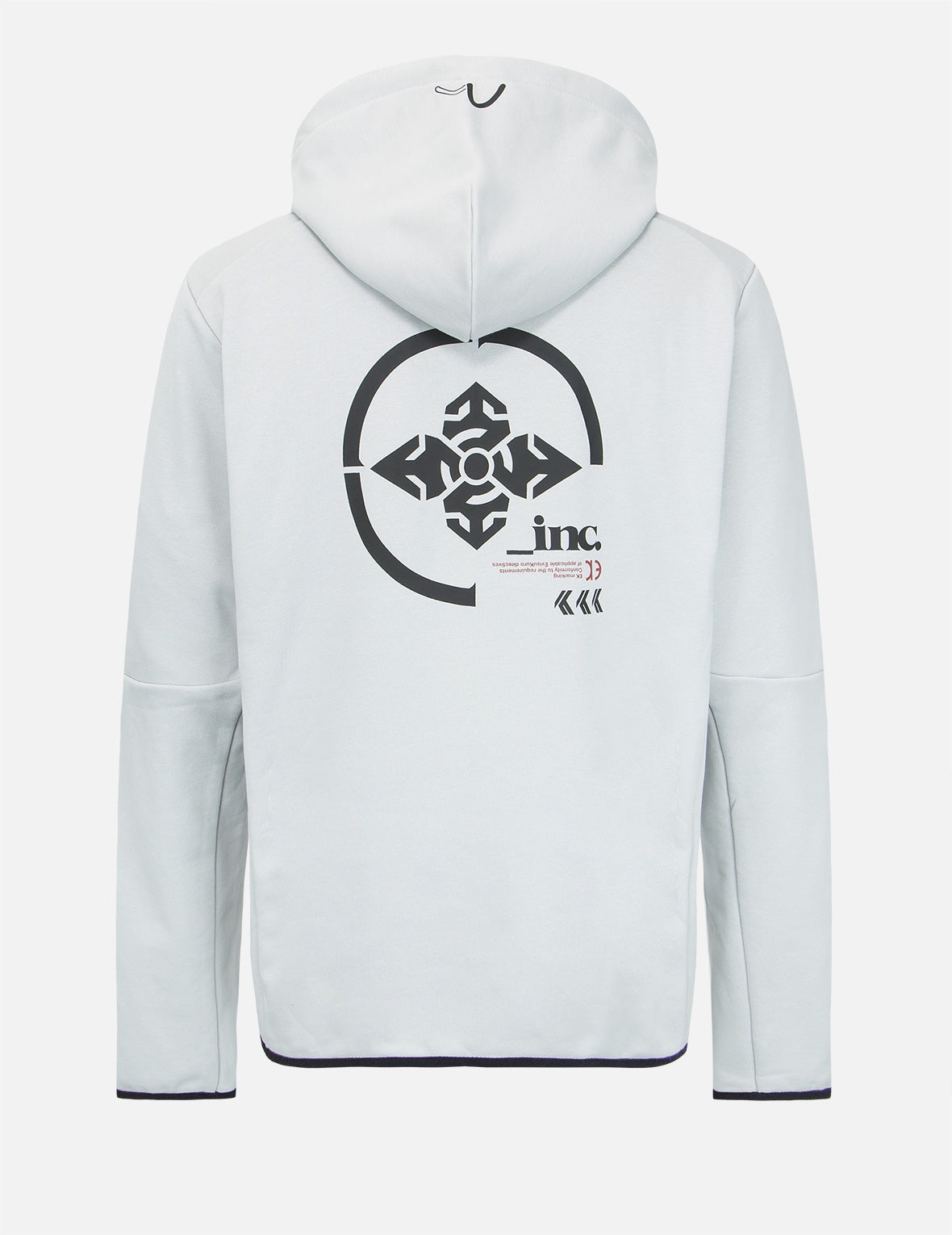 Contrast Taping Reversible Zip  Hoodie - 2