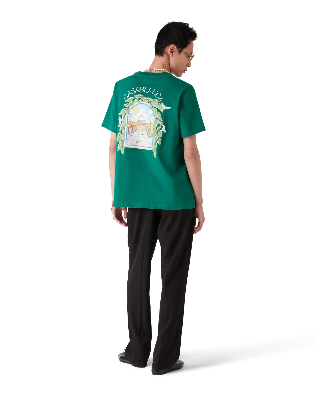 L'Arche De Tennis T-Shirt | Casablanca Paris - 3