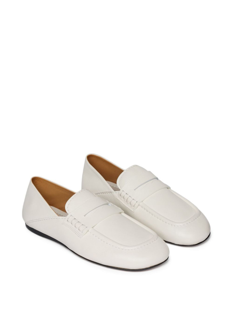 Sandro smooth leather loafers outlook