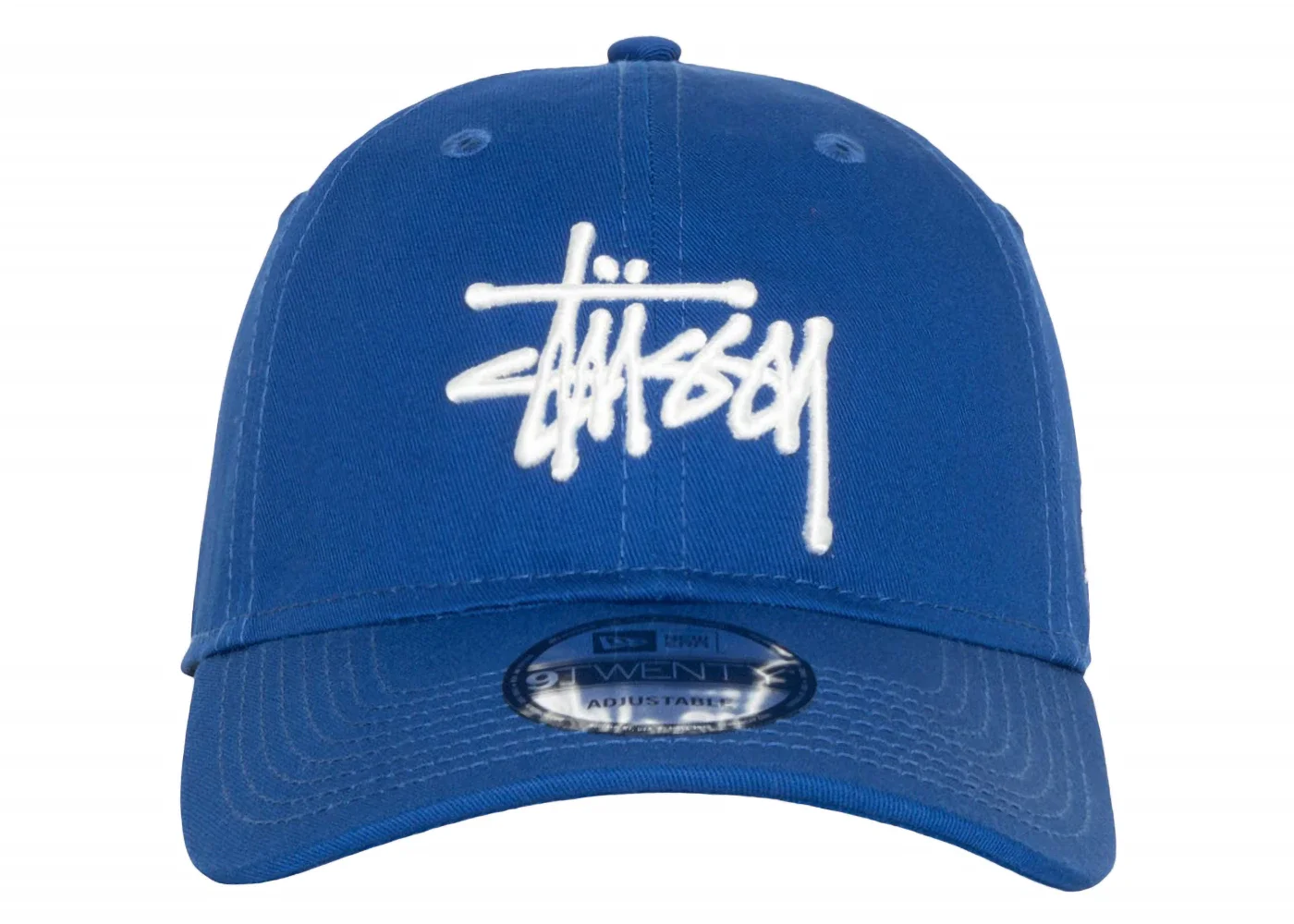 Stussy New Era 9Twenty Basic Strapback Light Royal - 1