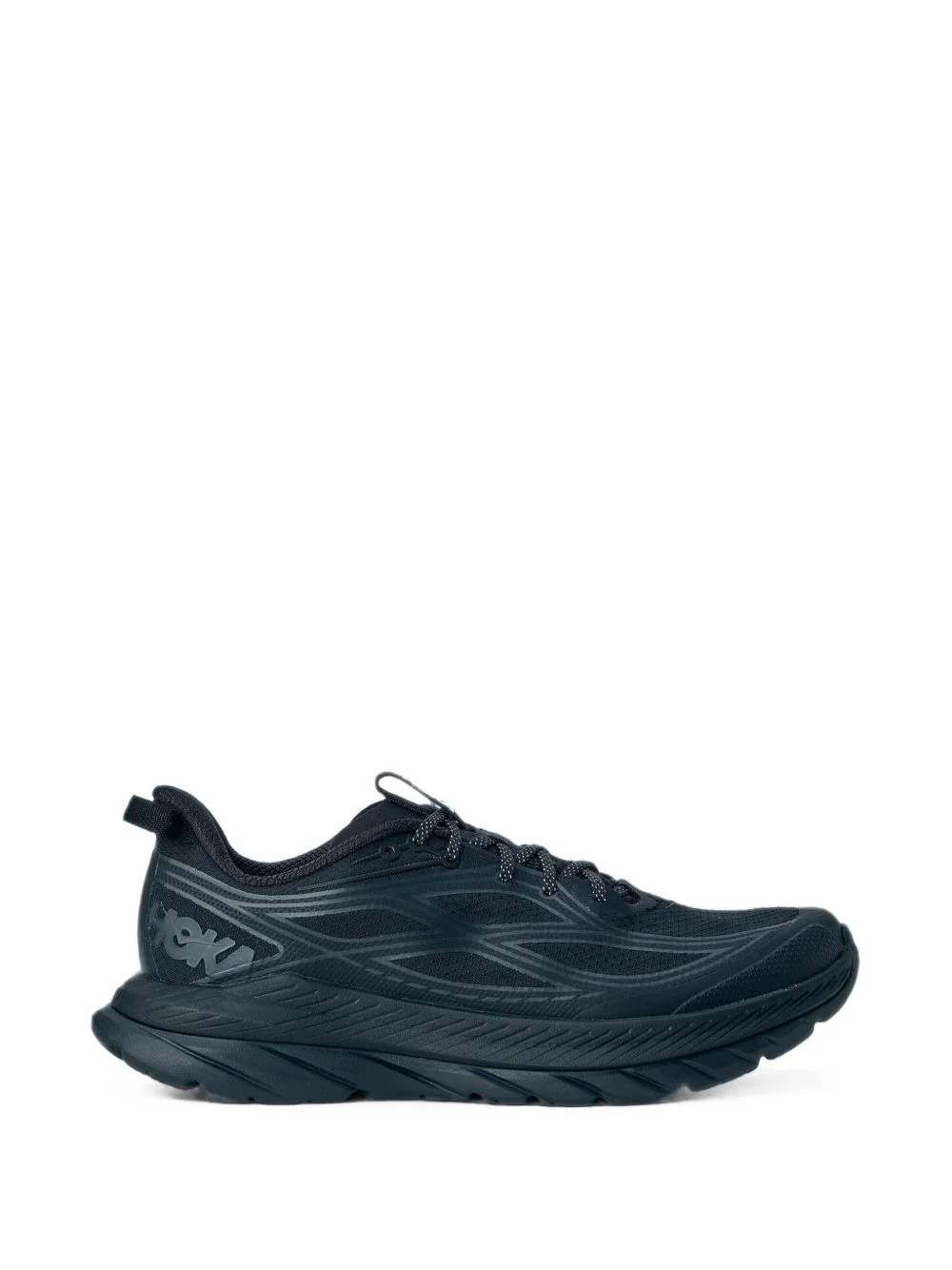 mesh-upper sneakers - 1