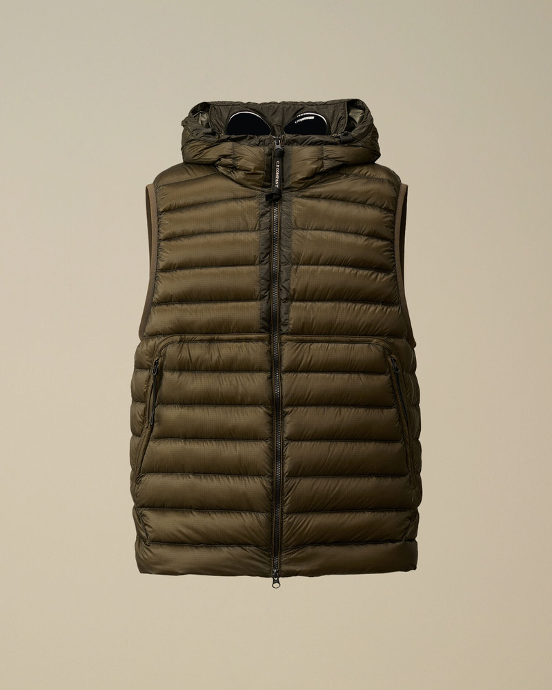 D.D. Shell Goggle Down Vest 1