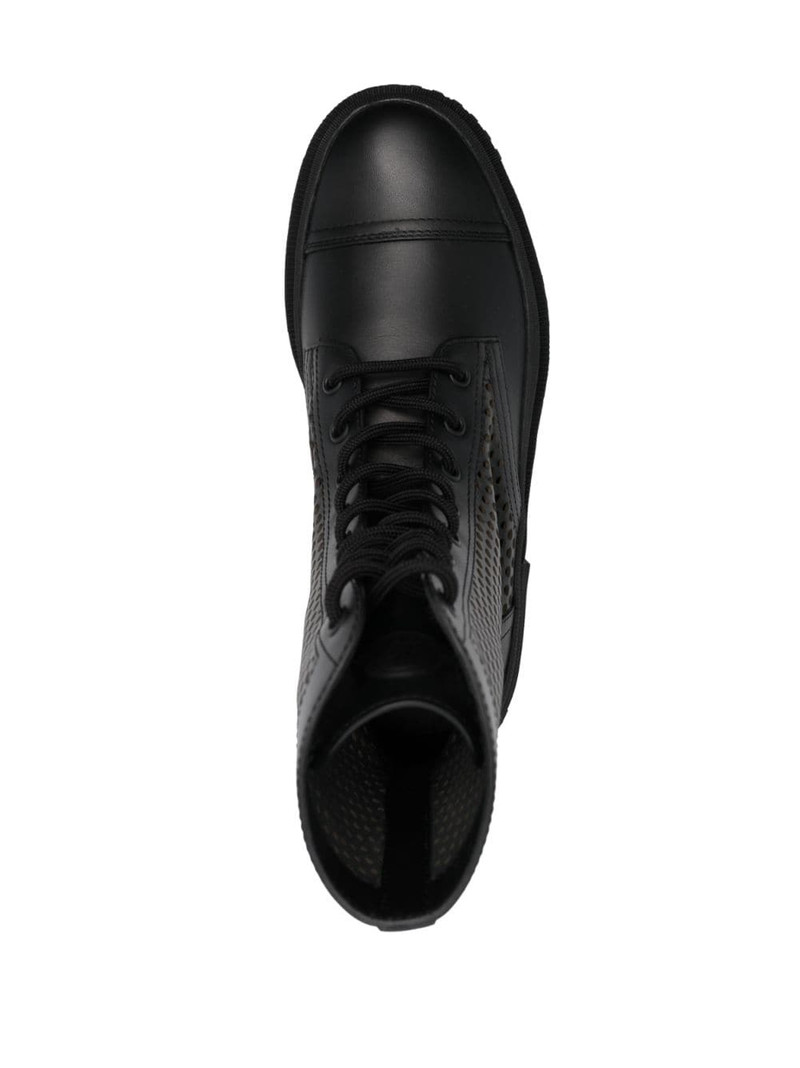 Carinne perforated ankle boots 4