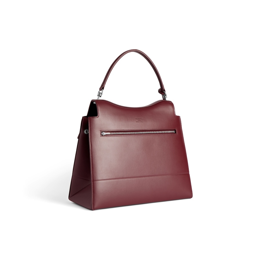 Women's Nano Medium Handbag in Dark Burgundy - 3