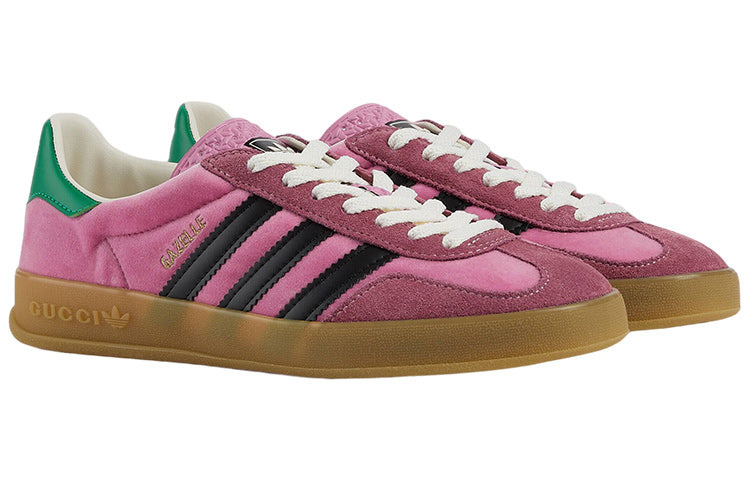 (WMNS) adidas originals x Gucci Gazelle Classic Casual Skateboarding Shoes 707864-9STU0-5960 - 2