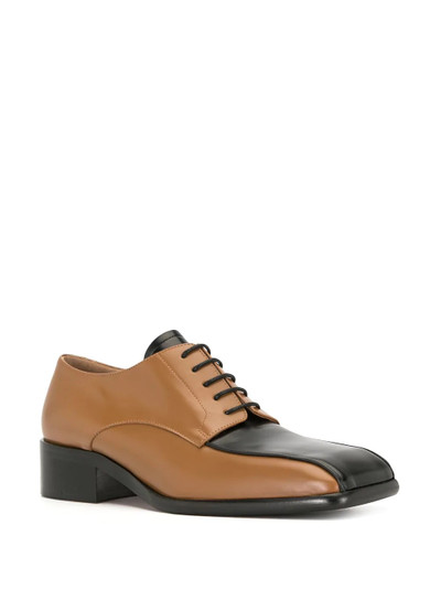 Marni Cordovan two-tone lace-up shoes outlook