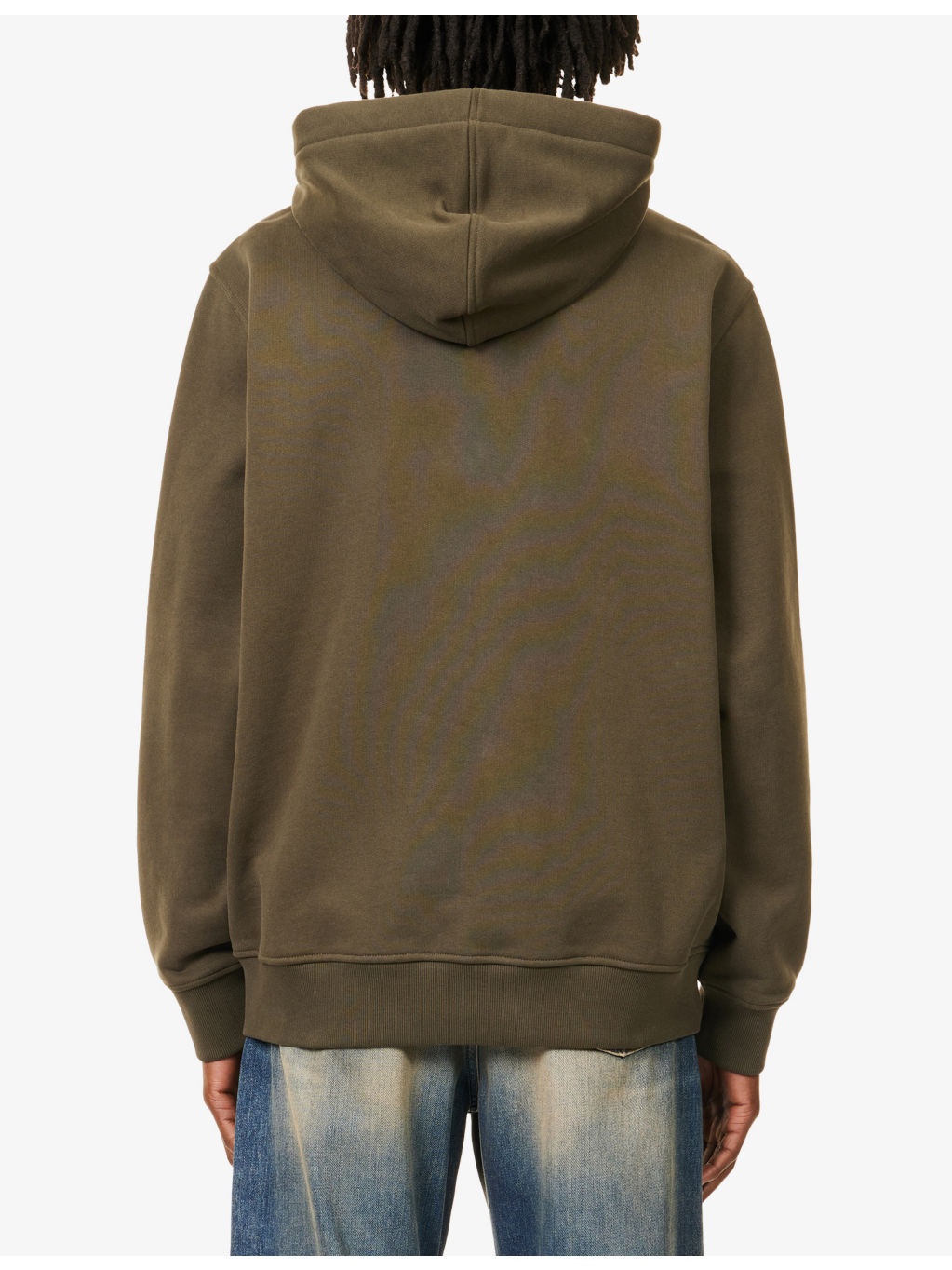 Brand-Print Relaxed-Fit Cotton-Jersey Hoody - 4