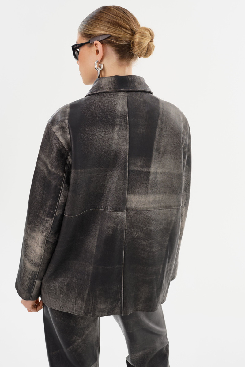 PRESLEY | Leather Shacket 7