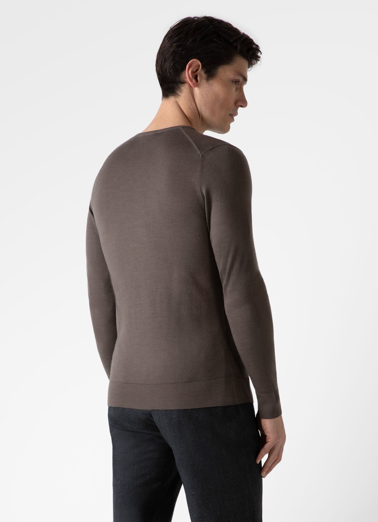 Fine Merino Wool Crew Neck - 4