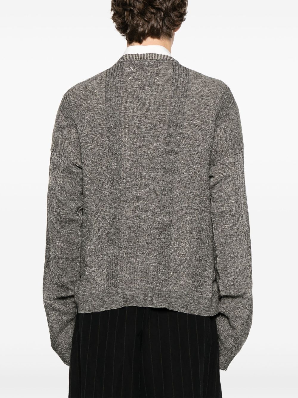 V-neck sweater - 4