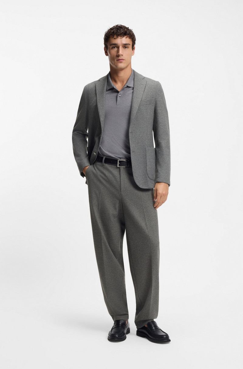 BOSS FORMAL TROUSERS IN PERFORMANCE FLANNEL outlook