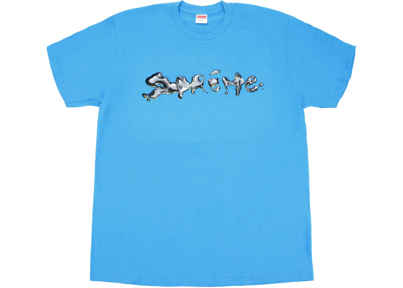 Supreme Liquid Tee Bright Blue - 1