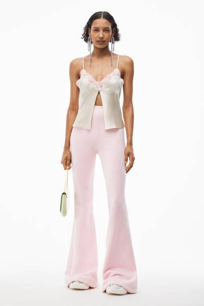 Alexander Wang FLARED PANT IN VELOUR outlook