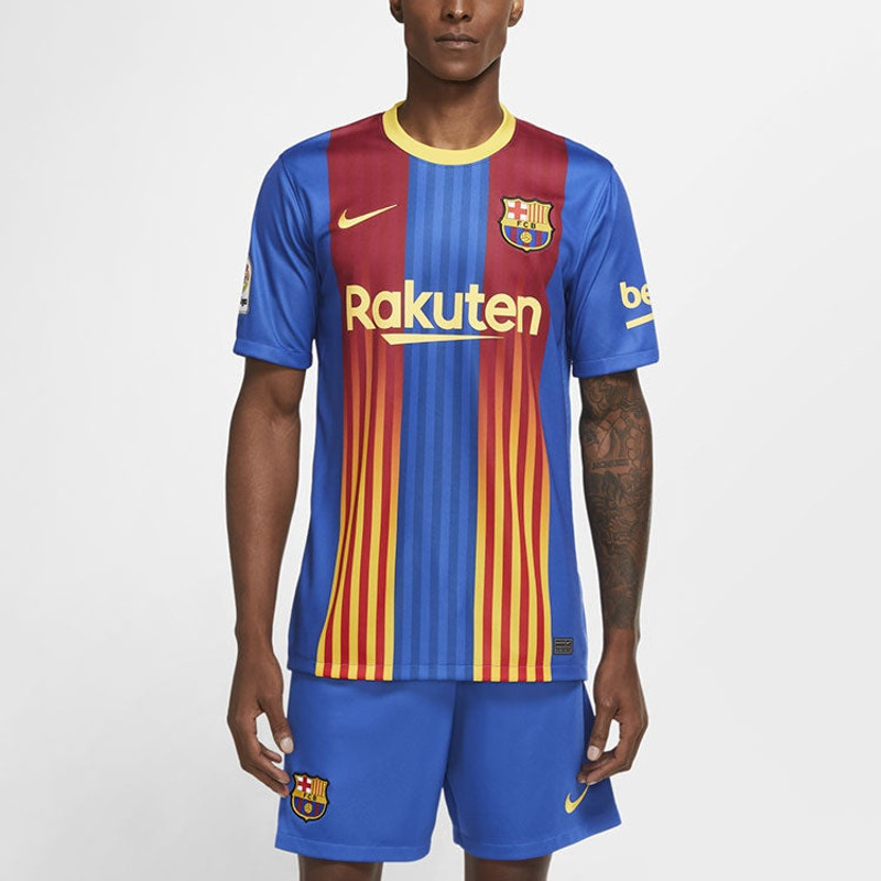 Nike FC Barcelona 20/21 4th Jersey 'Blue' CK9890-481 3