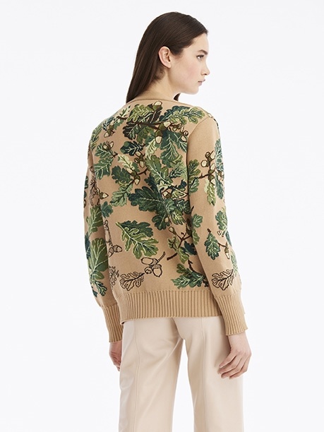 ACORN JACQUARD CARDIGAN - 3