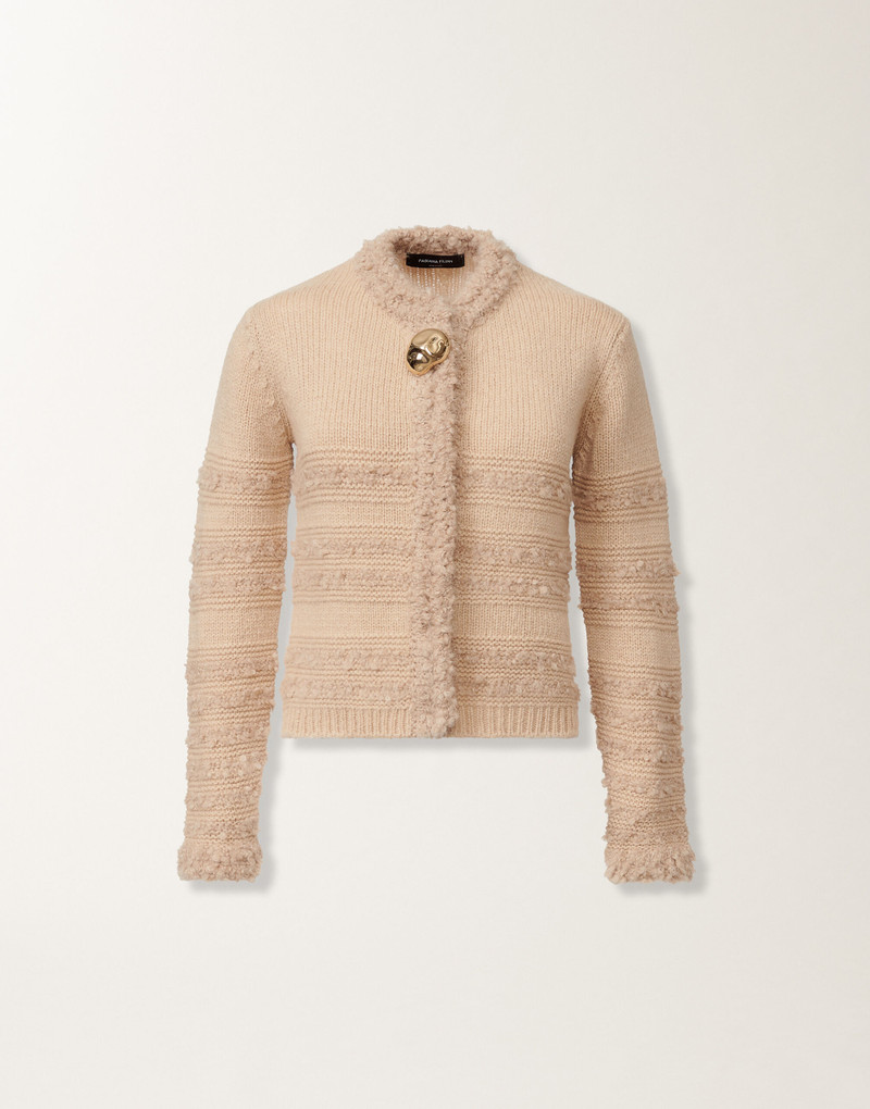 Camel cardigan 1
