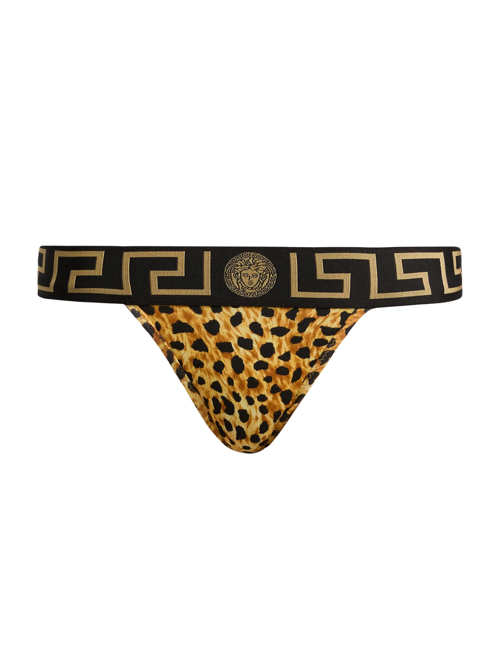 Women's Topeka Cheetah-Print Stretch-Jersey Thong - Neutral - 1
